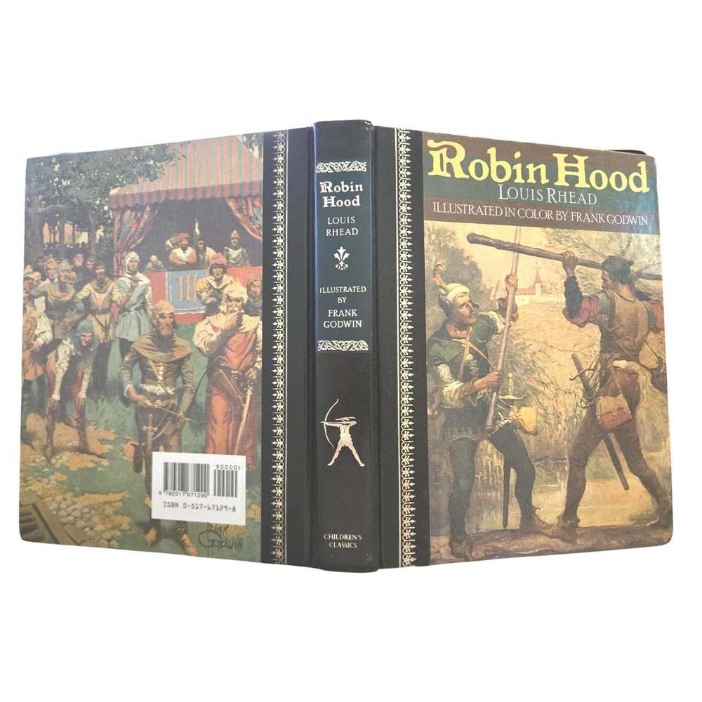 Robin Hood Louis Rhead Hardcover Illustrated by Frank Godwin‎ (1988)